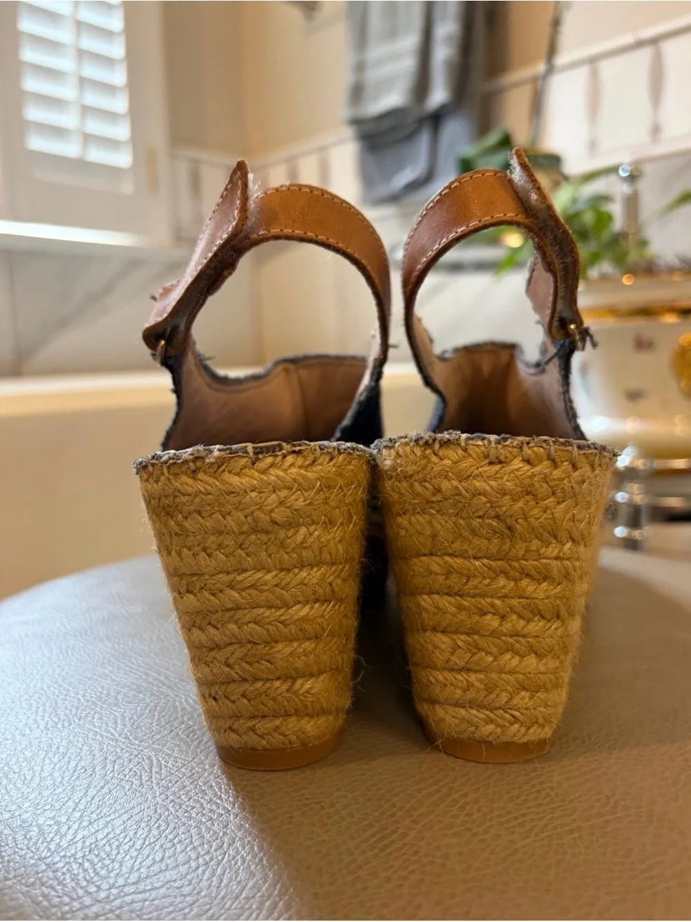 Toni Pons 'Lugano' Espadrille Wedge Sandal Black Size EU 40/US 9-9.5 NWOB